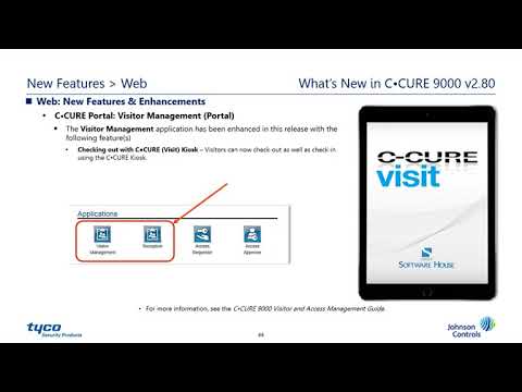 What is New C•CURE 9000 v2.80 NO AUDIO
