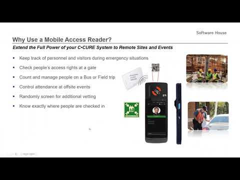 C•CURE Go Reader High Security Mobile Solution