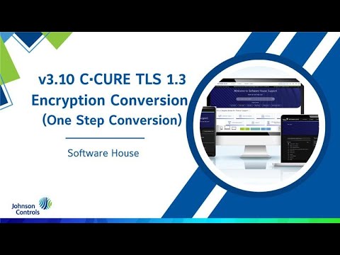 v3.10 C•CURE Converting a Cluster from TLS 1.2 to TLS 1.3 Encryption (one-step conversion)