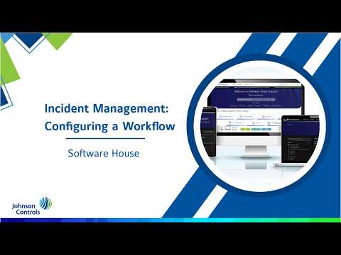 Incident Management v3.10.1: Configuring a Workflow