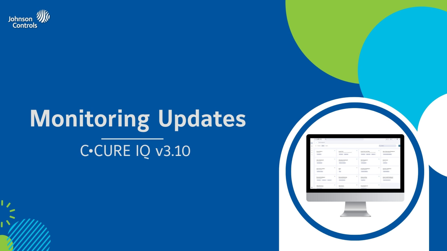 Monitoring Updates C•CURE v3.10