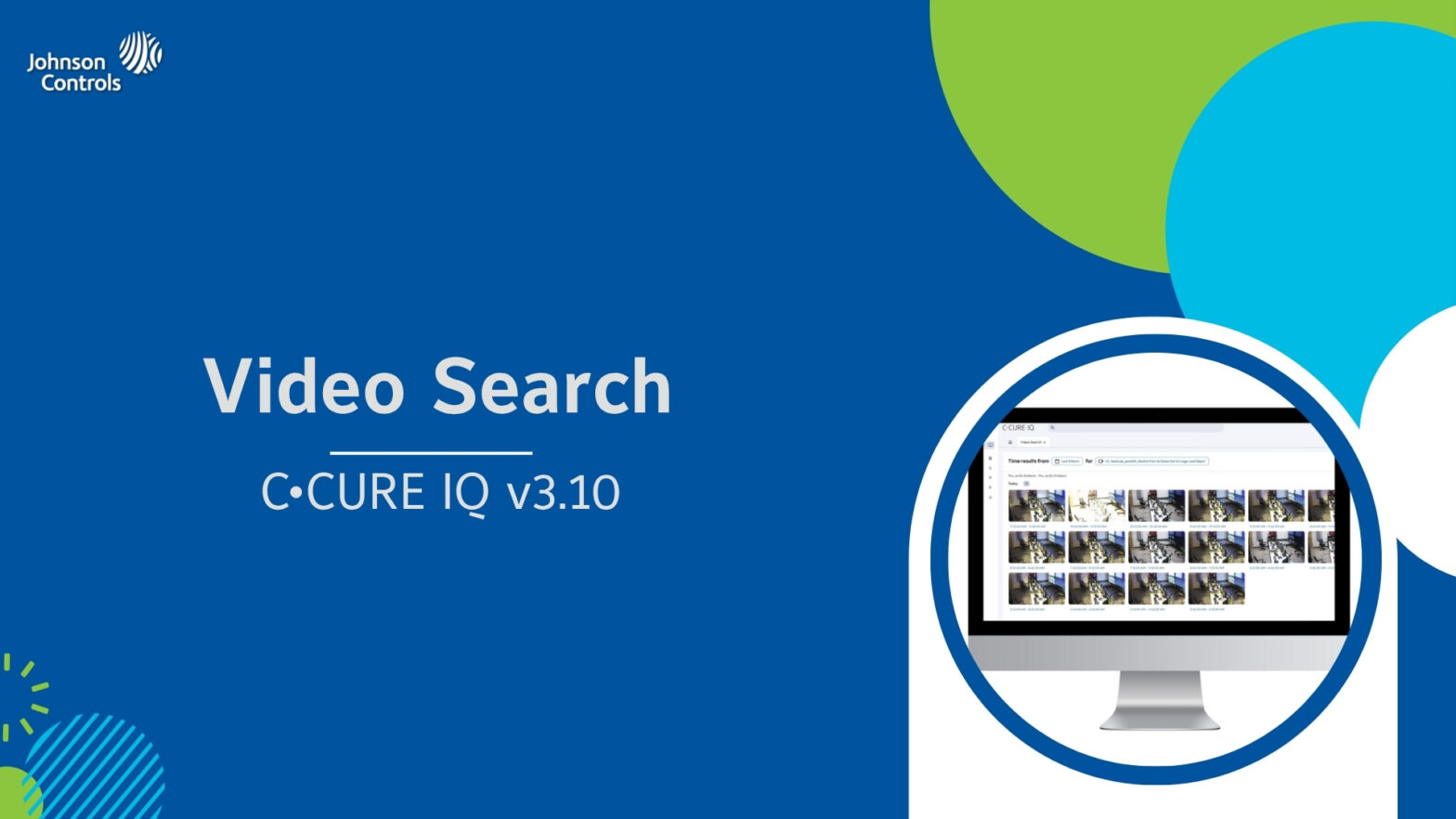 Video Search C•CURE v3.10